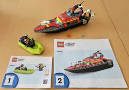 Lego City 60373 - Feuerwehrschiff (2023)