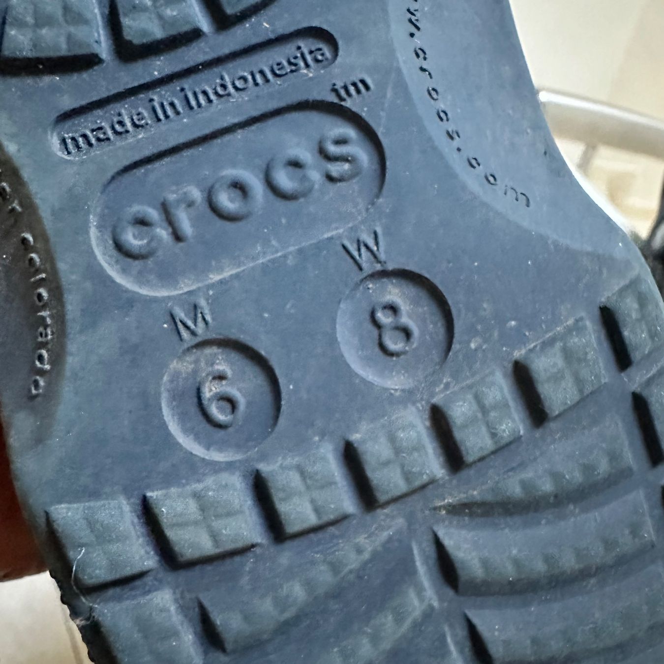 Crocs Herrenschuhe: Crocs dunkelblau Grösse 38 – Gebraucht aus Affoltern am albis von nps13 1