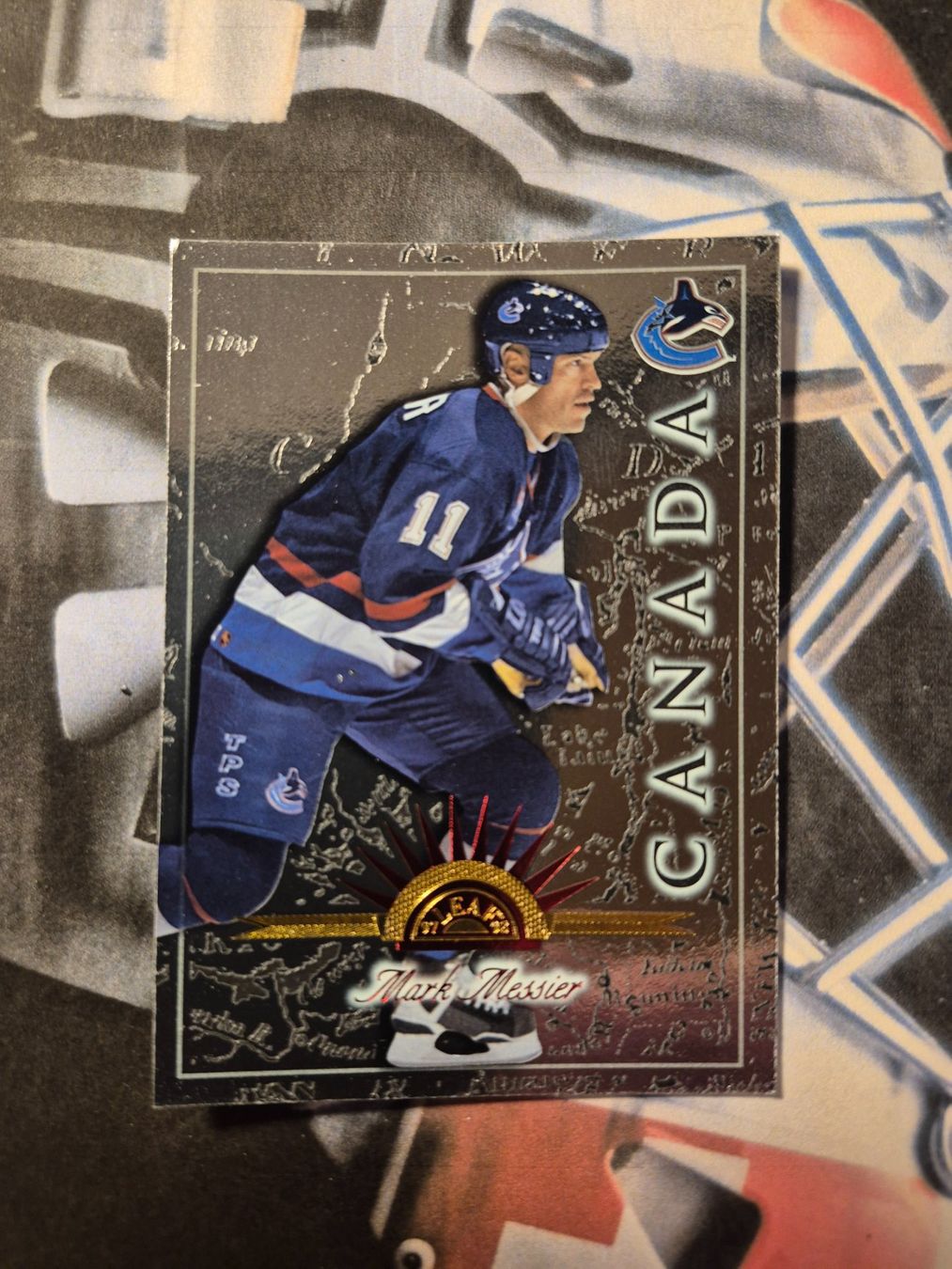 NHL Carte collezionabili: NHL Mark Messier Vancouver Canucks – Usato da Treiten venduto da Sauber73