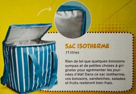 Glacière/Sac isotherme - 11 Litres - 30 x 15 x 25 cm