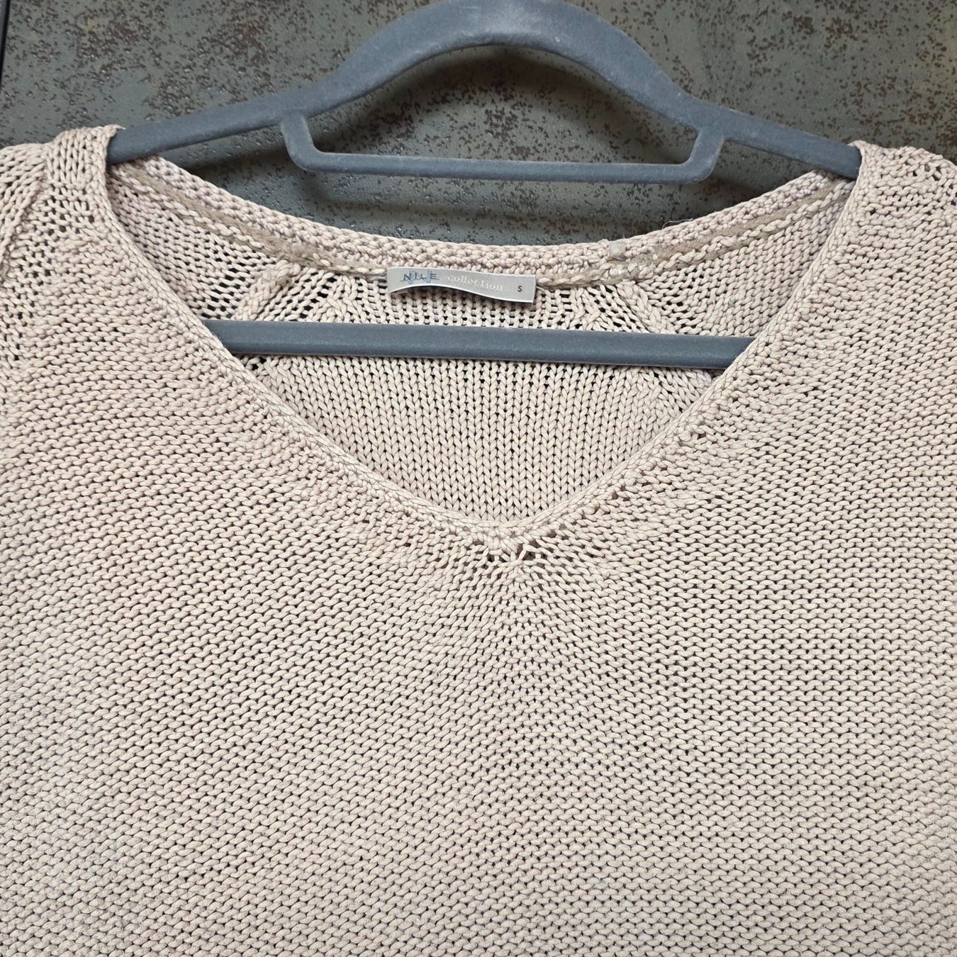 Nile Pulls & Sweat-shirts: 🐸 NILE STRICKPULLOVER S BEIGE ROLLSAUM PULLOVER BAUMWOLLE – D'occasion à Môtier (Vully) par Frogs 2