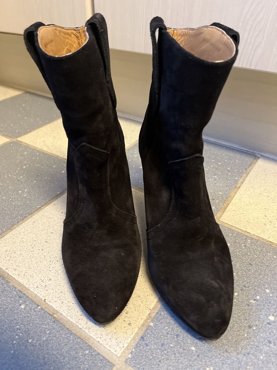 Navyboot Scarpe da donna: Schwarze Wildlederstiefel Grösse 38 – Usato da Uster venduto da Kalici1 3