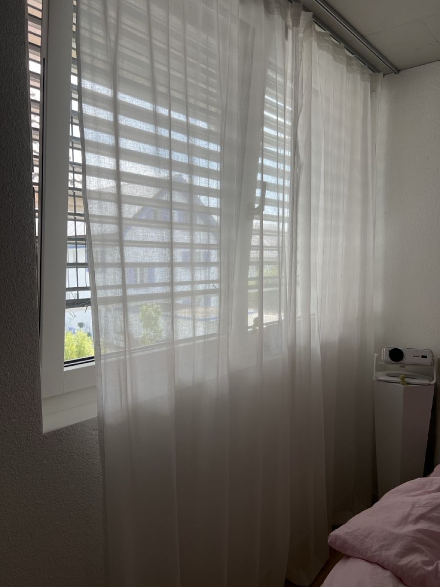 Vorhänge: Gardine Weiss transparent 2 Stück – Neu (gemäss Beschreibung) aus Ottenbach von _Merita.as