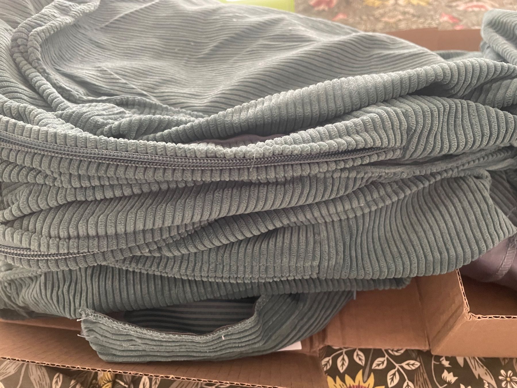 Tessuti: ikea kivik Bezug 2er-Sofa, Kelinge grautürkis – Nuovo (secondo la descrizione) da Dübendorf venduto da Aber_trotzdem 4