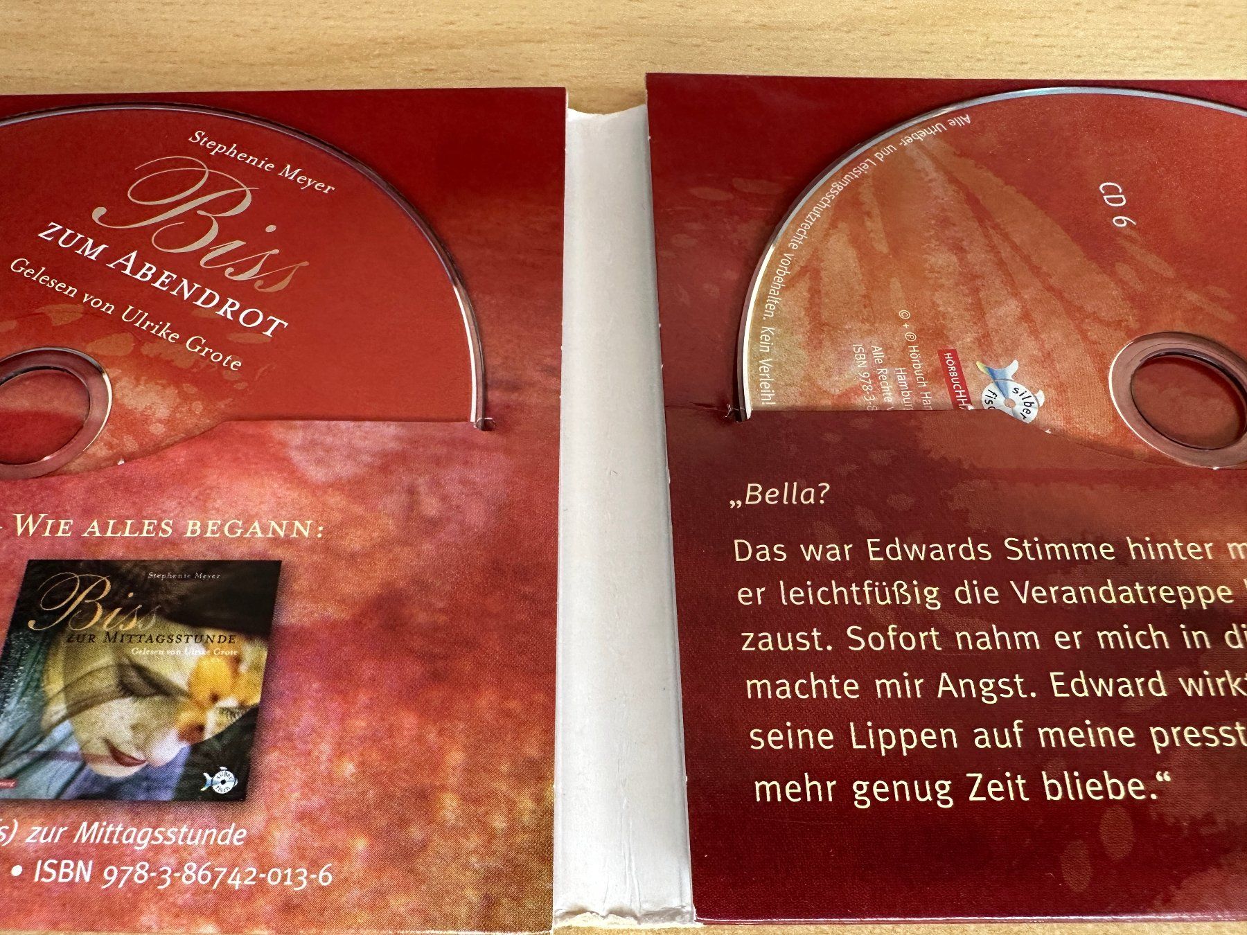 Hörbücher: Stephenie Meyer - Biss / Bis(s) Zum Abendrot – Gebraucht aus Rikon im Tösstal von Alpenmutz 2