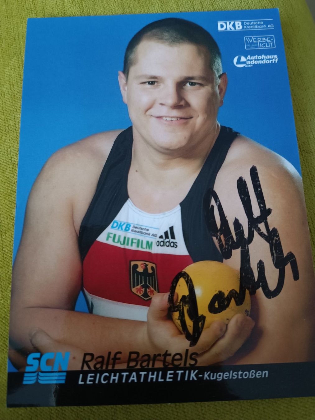 Autogramme: Ralf Bartels - Leichtathletik – Gebraucht aus Menziken von Artographs