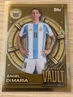 Topps Collector Tin Argentinien Gold Vault Angel Di Maria