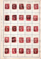 GROSSE SAMMLUNG ONE PENNY QUEEN VICTORIA SERIE OHNE NR. 77