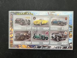2017 Gabonaise Old Cars   Block gest.   (A573)