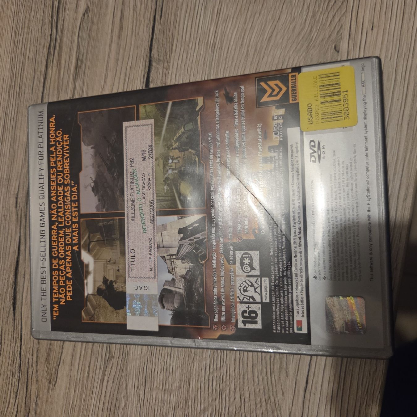 Sony Jeux: Jeu vidéo Killzone PlayStation 2 version Platinum PAL – D'occasion à Sierre par gui_6bsw 2