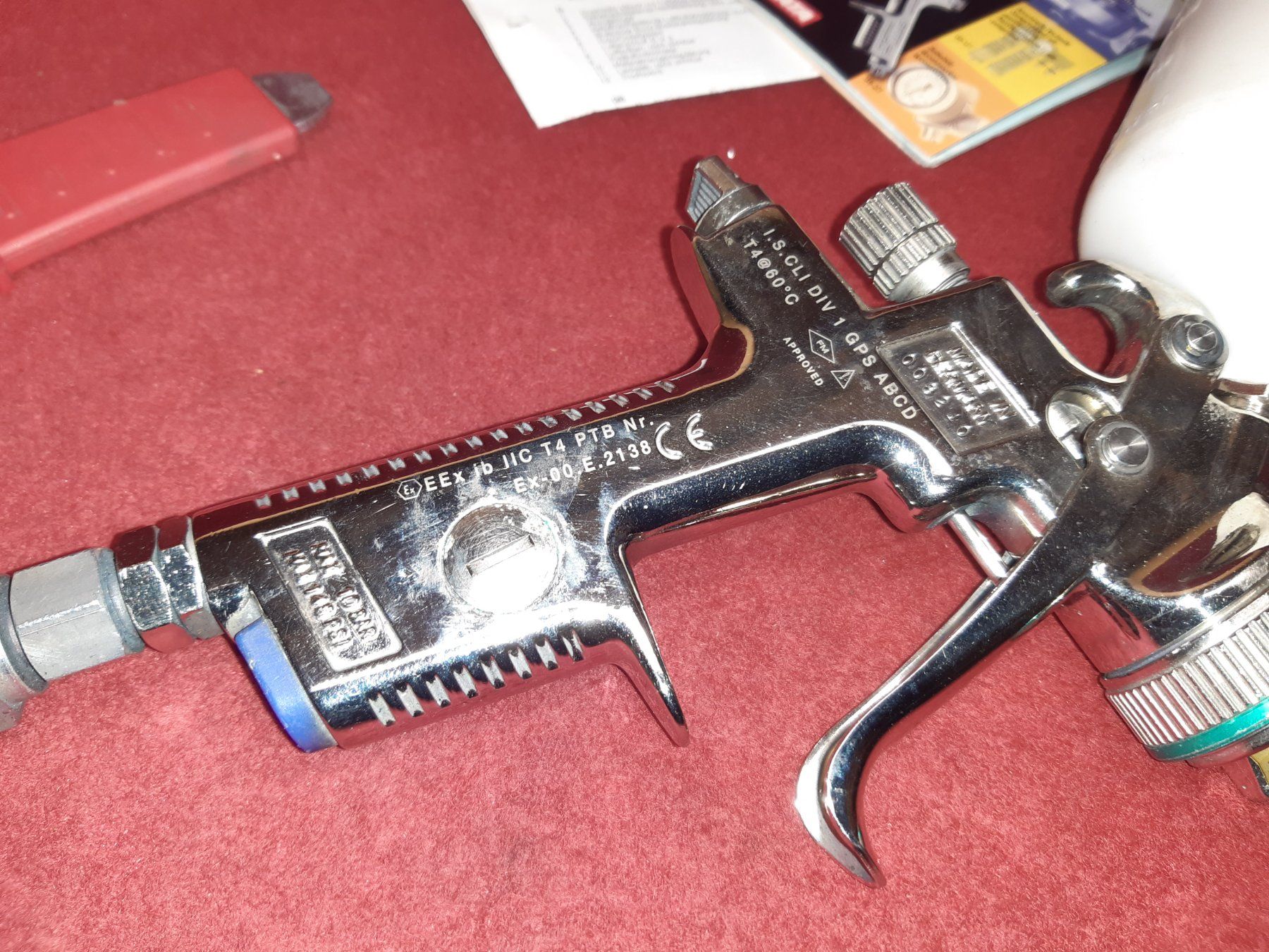 Sata Tutti gli attrezzi: SATA Jet 2000 Digital HVLP Spritzpistole – Usato da Lohn-Ammannsegg venduto da Molch7 6