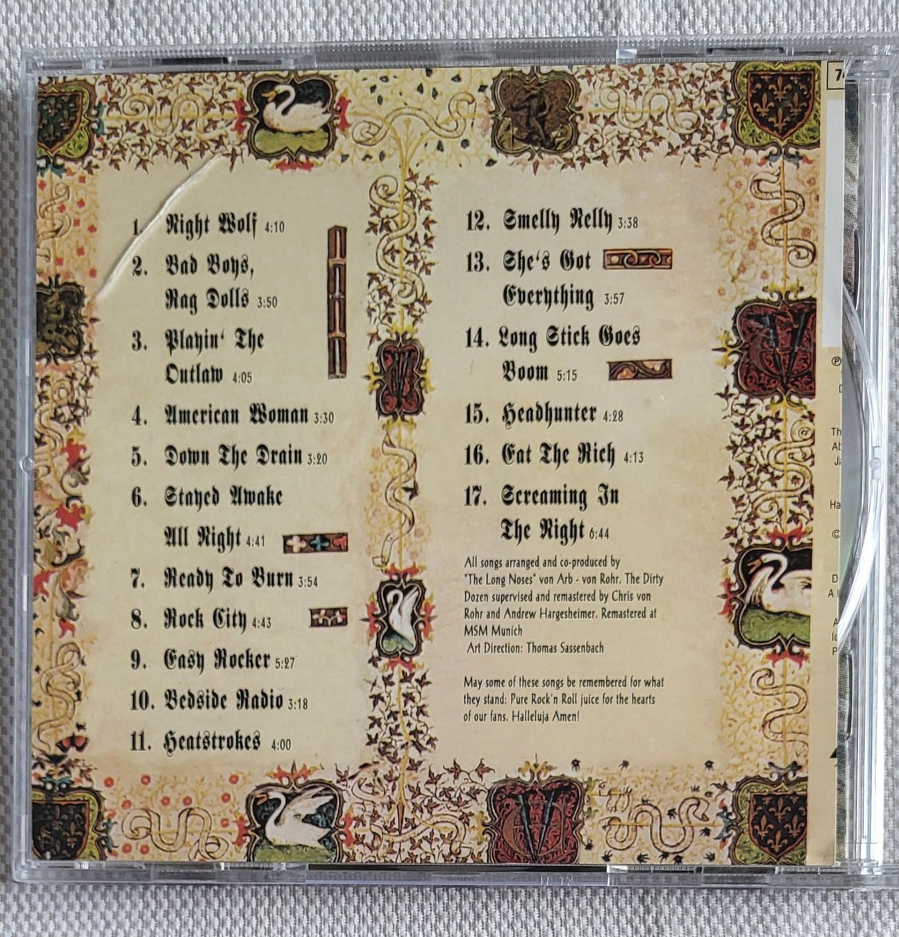 CD: Krokus - The dirty dozen – Usato da Villars-sur-glane venduto da Epsilonhike 1