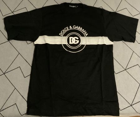 T-Shirt Dolce & Gabbana schwarz Grösse 52 neu ungetragen