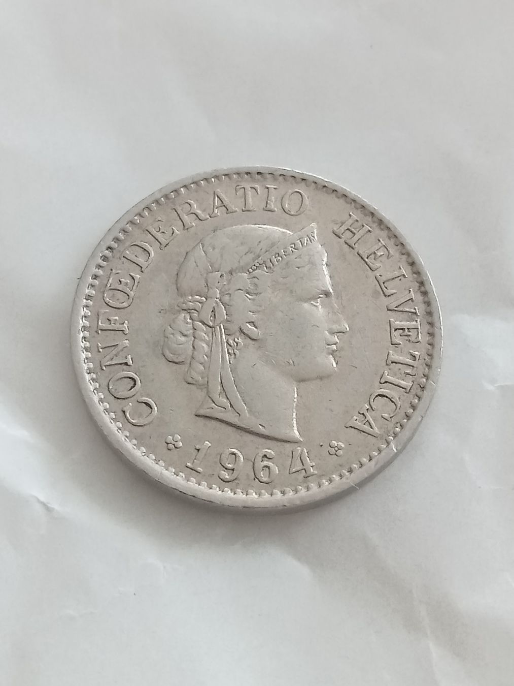 Tutti le monete: 10 Rappen 1964 – Usato da Alpnach Dorf venduto da ake-7x7v