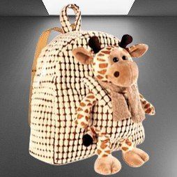 🦒🎒 Süsser Giräffli Kuscheltier-Rucksack  🦒💫