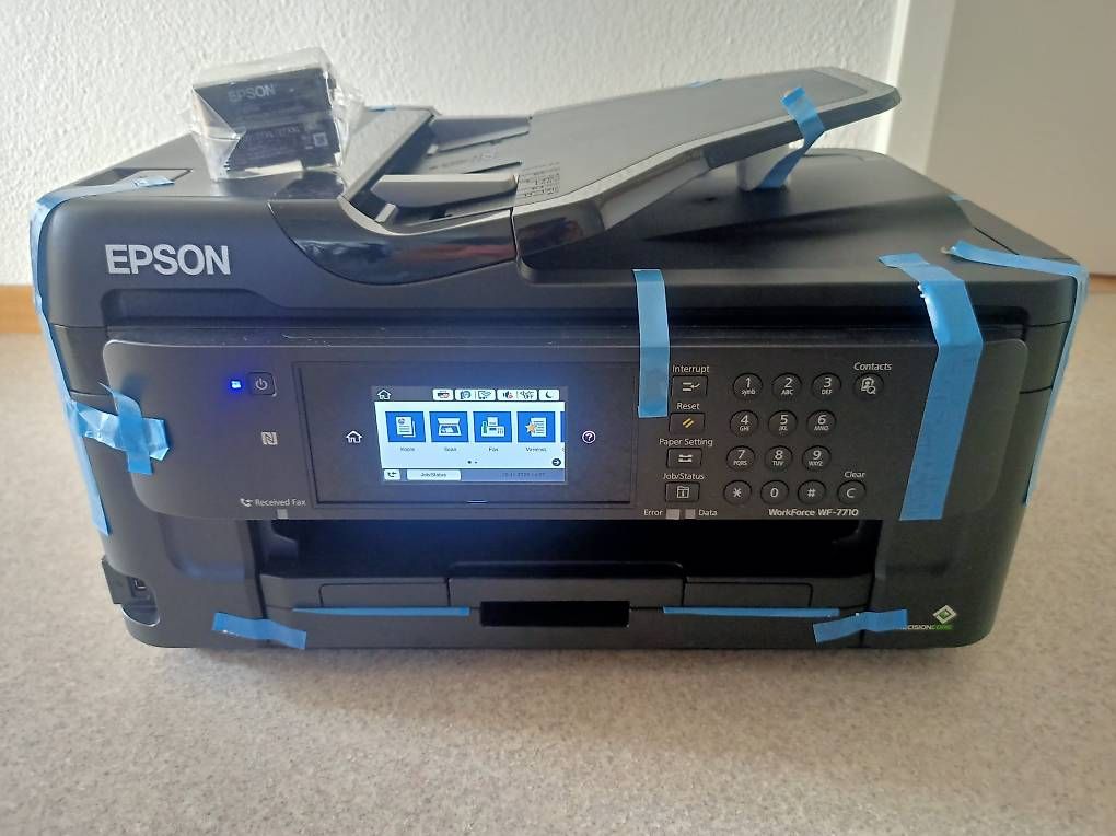 Drucker: Tintenstrahldrucker EPSON WorkForce WF-7710DWF – Gebraucht aus Altdorf UR von sportlife 2