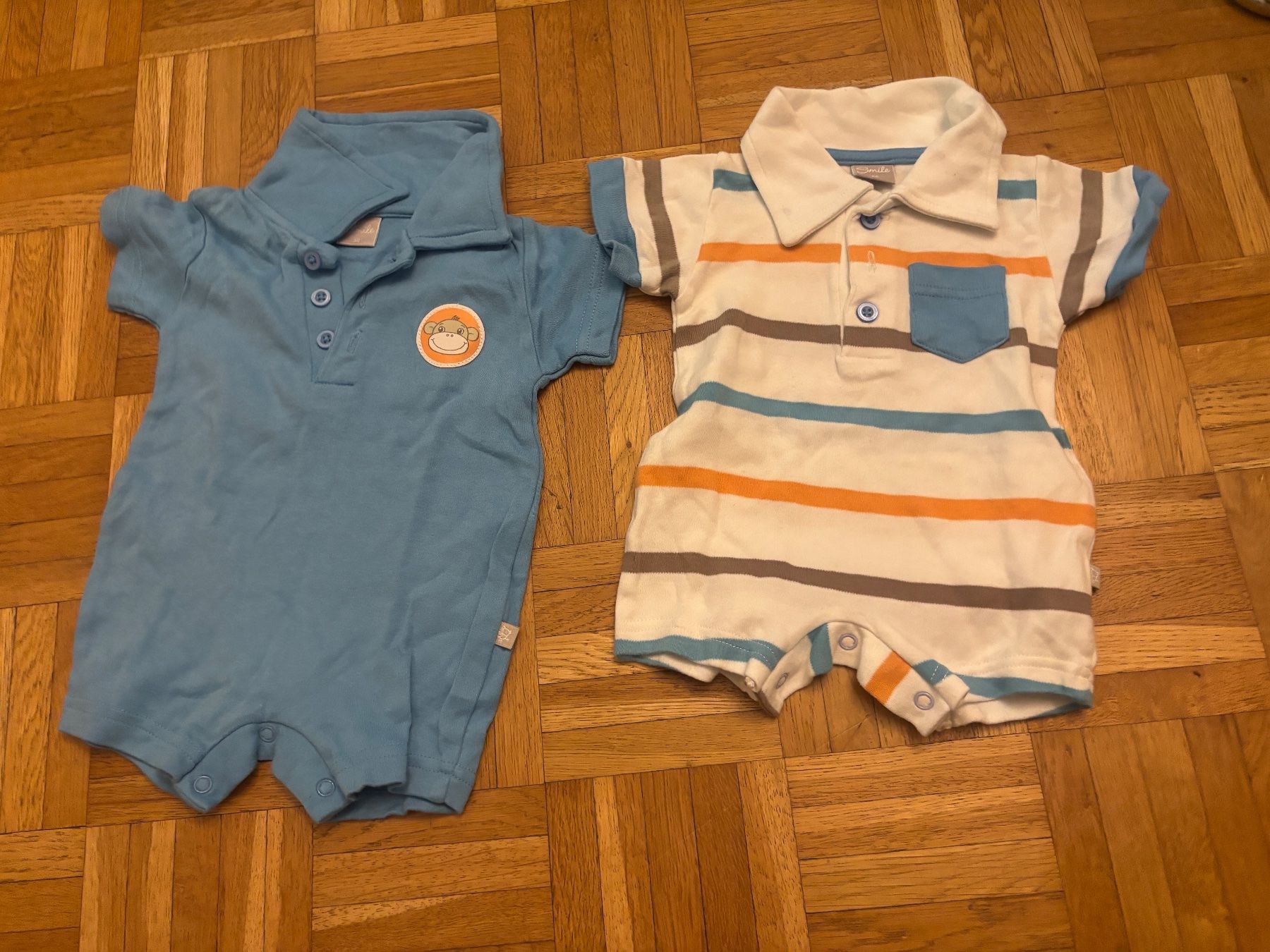 Pyjamas: 2 Strampler Kurzarm Grösse 56 – D'occasion à Wallisellen par AS.TZ.