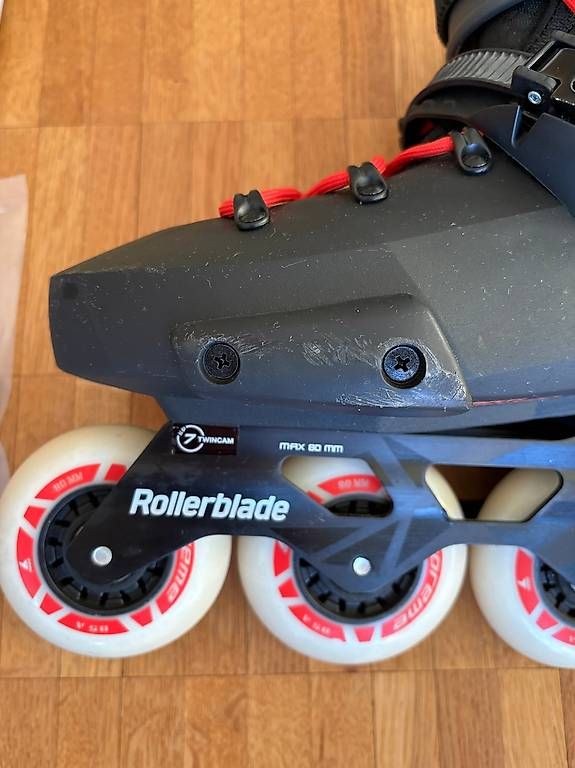 Pattini in linea & Pattini a rotelle: Rollerblade Twister XT Edge black/red warm Premium – Usato da Adligenswil venduto da Johnsepia 3