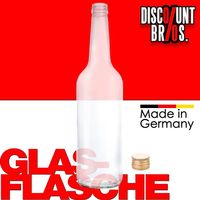 10er-Set 700ml GLASFLASCHEN Flaschen mit Schraubverschluss