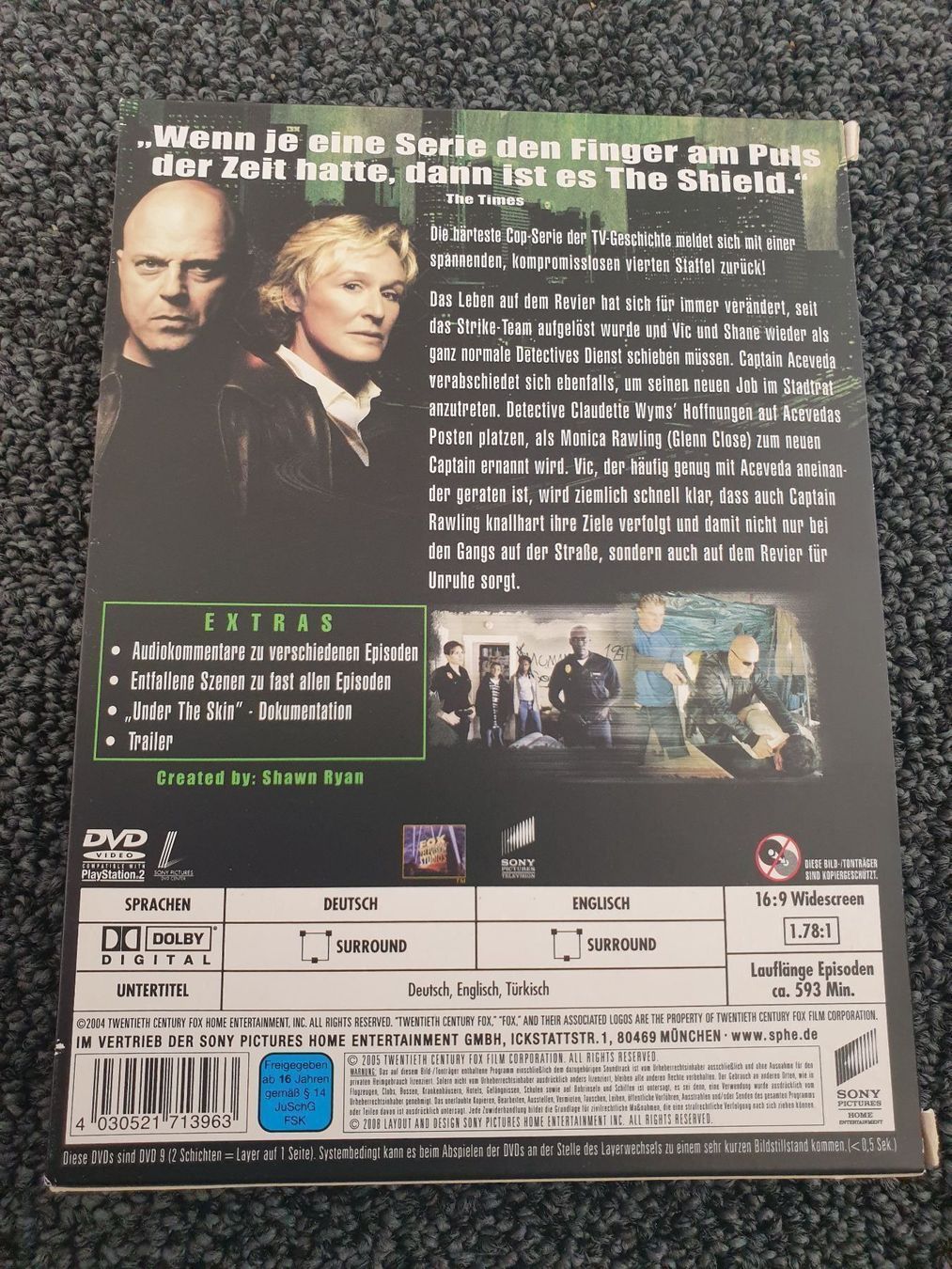 Tous les DVDs: THE SHIELD STAFFEL 4 – D'occasion à Ruswil par jan_bxl5 2