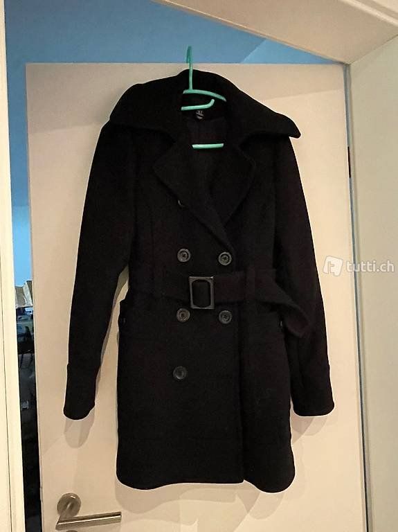 Cappotti: Winter Mantel, schwarz, Grösse 38 – Usato da Niederweningen venduto da sho_mb8y 2