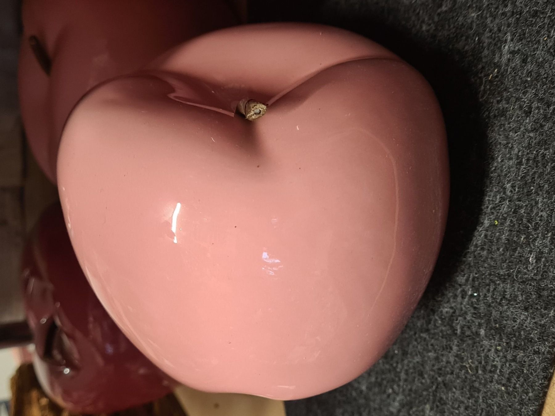 Tutte le decorazioni: Grösserer Keramik Deko Apfel, ca.11x11 cm – Usato da Amriswil venduto da kleindeko 2