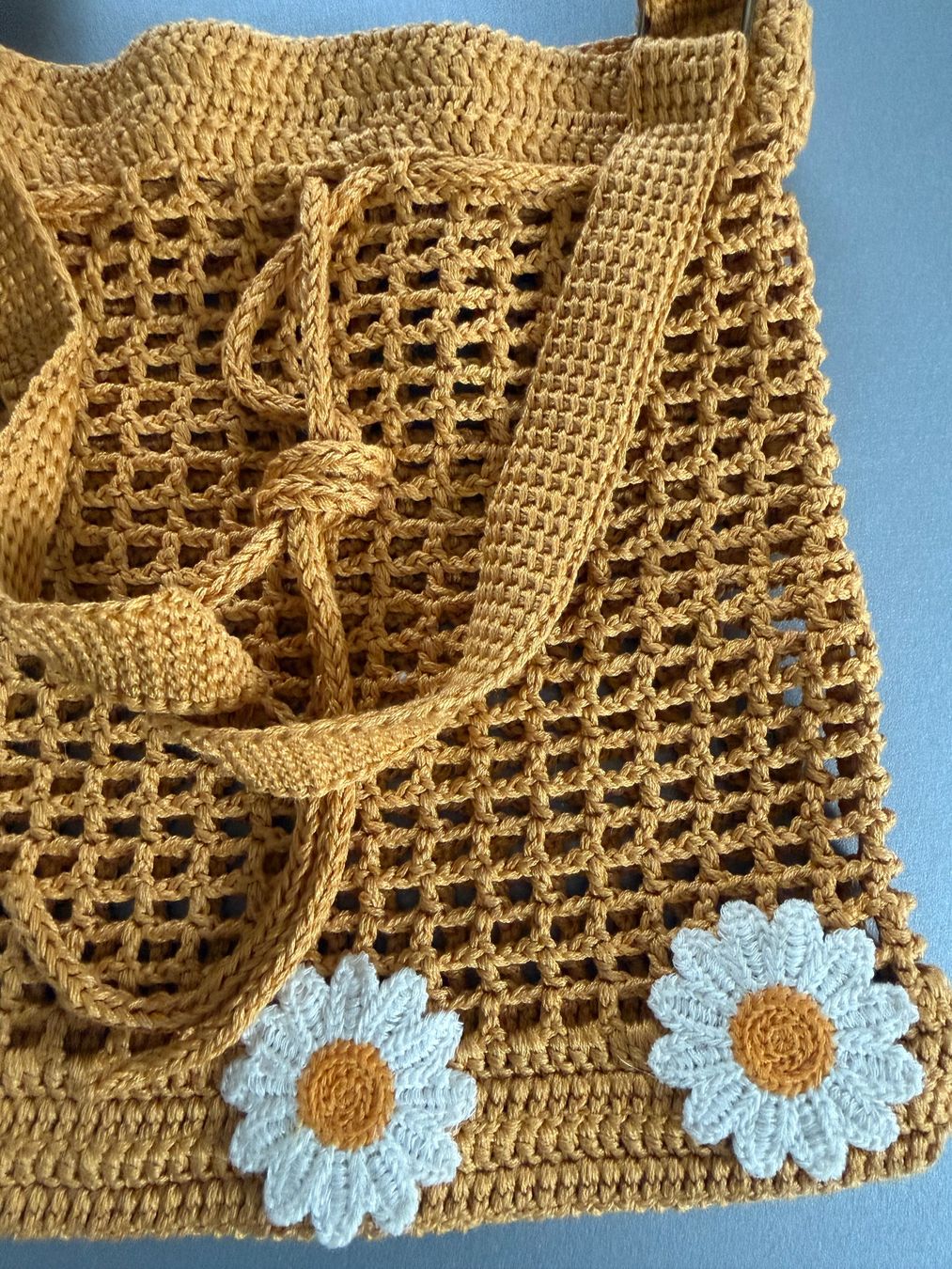 Sacs femmes: handgestrickte Umhängetasche 100%Baumwolle – Neuf (Voir description) à Buchrain par nat_pl5p 8