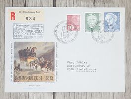 CL09 Enveloppe + Timbre Suisse 1978