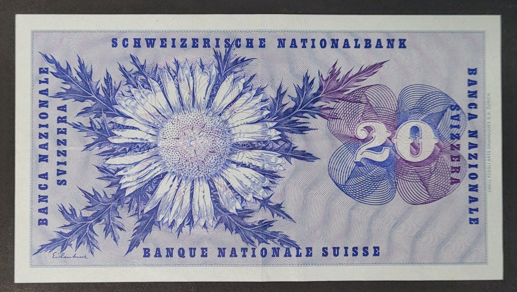 Billets de banque: 20 SCHWEIZER FRANKEN 1976 – D'occasion à Mumpf par antonio_schweiz_961 1