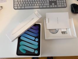 iPad Mini 6 - Space Grau 64GB mit Apple  Pencil