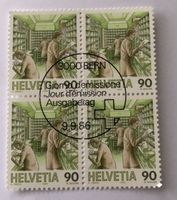 4 er Block Nr.742 mit Vollstempel Bern