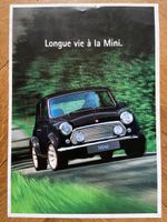 Mini 40th Anniversary Prospekt 1999 Belgium brochure Rover