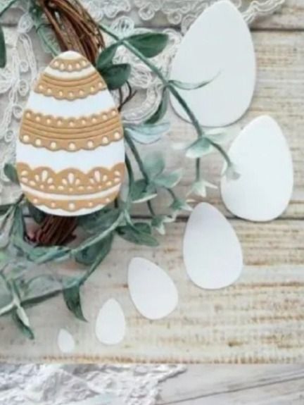 Sciablone: Stanzschablone Nr.906, Ostern, Eier Set(Sizzix geeignet) – Nuovo e nell'imballaggio originale da Gretzenbach venduto da Fliegepilz56