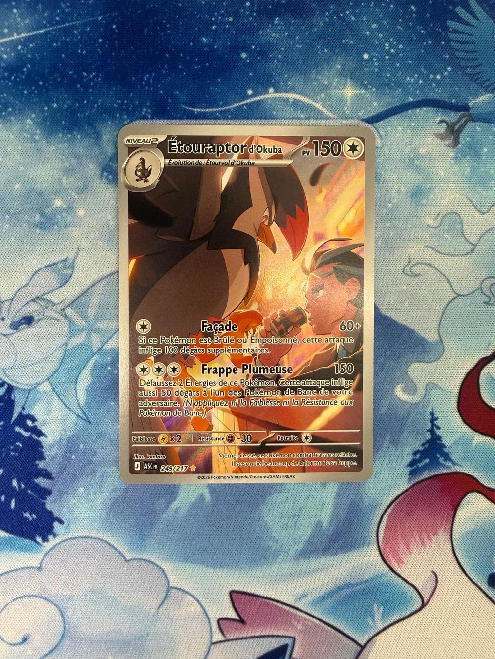 Pokémon Carte collezionabili: Étouraptor AR - ASC 249 FR – Nuovo (secondo la descrizione) da Courgenay venduto da ScamBoxOff