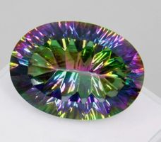 28.00 Ct Multi-Color Rainbow Certified