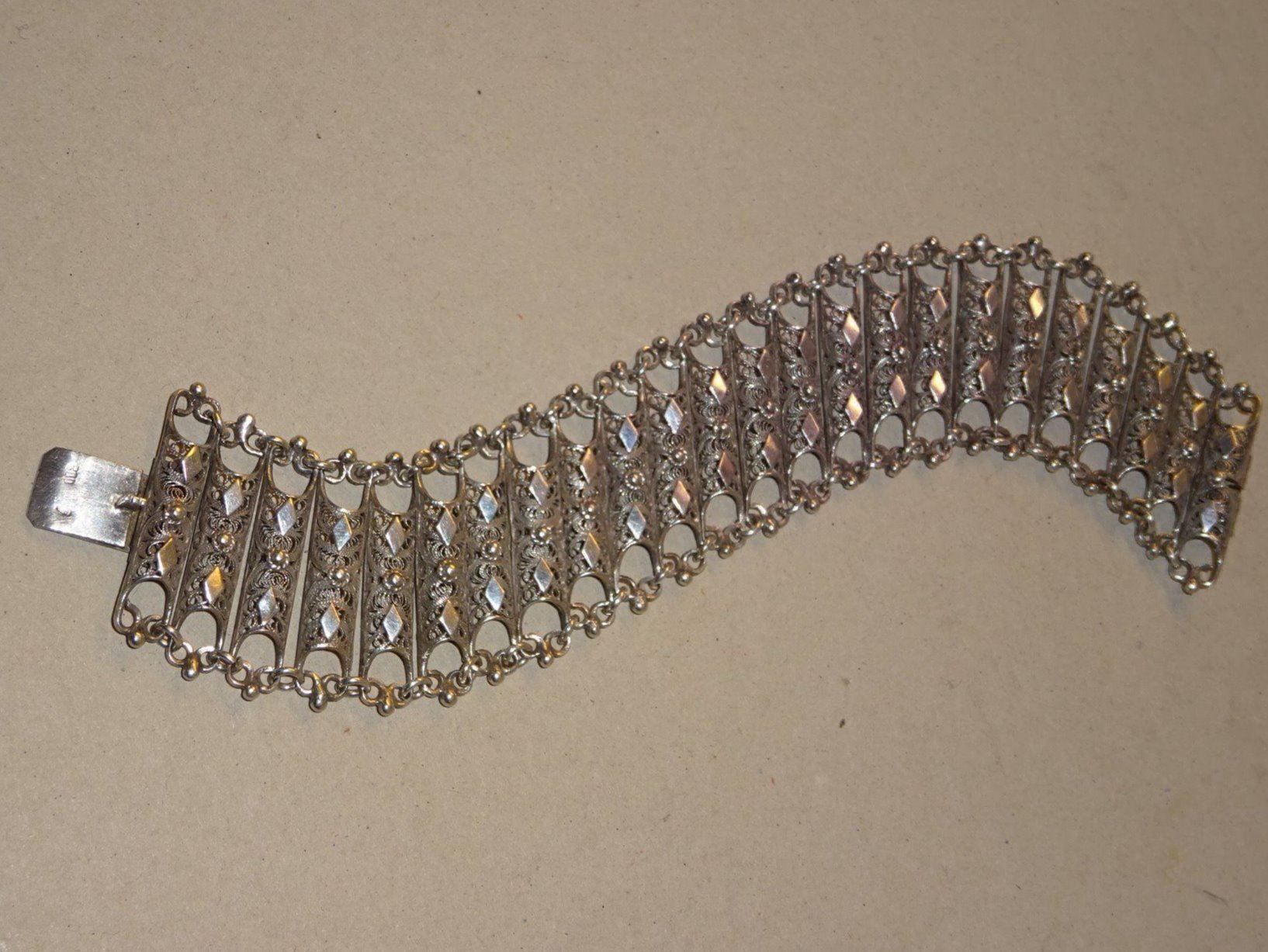 Armbänder & -reifen: Filigran Armband - 800 Silber – Gebraucht aus Esslingen von eintagammeer 6