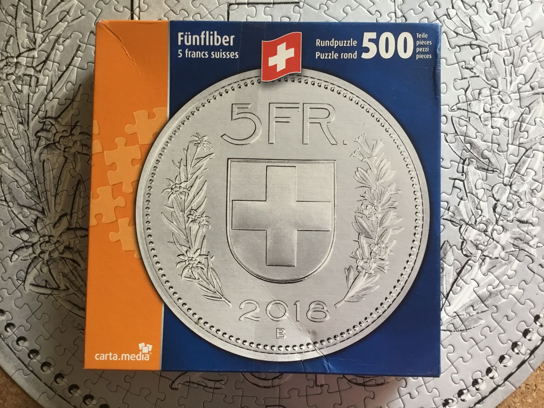 Puzzles: Puzzle 5Fr. – Gebraucht aus Diessenhofen von quinto9