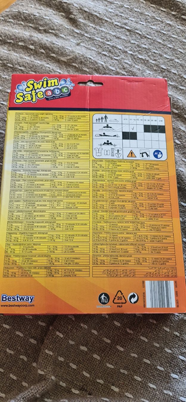 Schwimmringe: Bouée Bestway Swim Safe ABC Neuf – Neu und originalverpackt aus Gland von JeromeR. 1