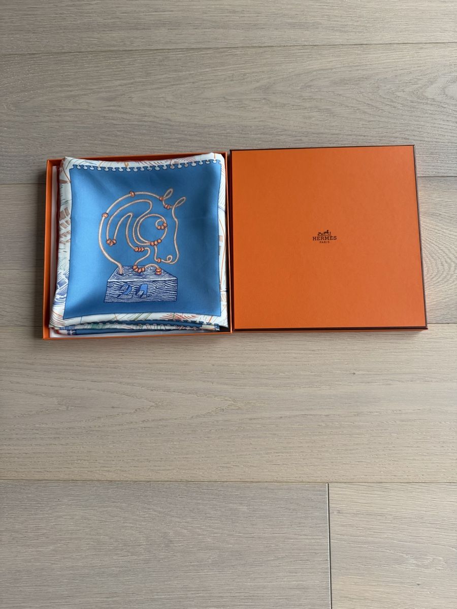 Hermès Foulard & Sciarpe: Hermès Seidentuch 90 – Nuovo (secondo la descrizione) da Erlenbach ZH venduto da mpsy 3