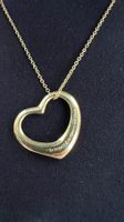 Tiffany & Co. Open Heart 18K Gelbgold Kette