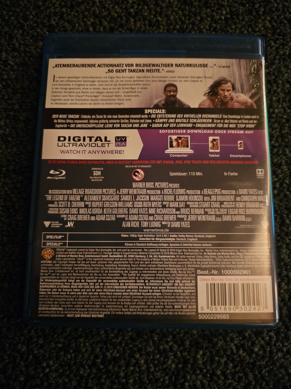 Alle DVDs: LEGEND OF TARZAN – Gebraucht aus Ruswil von jan_bxl5 1