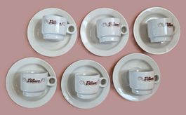 Chocolat Villars: 6 tasses publicitaires / 6 x Werbetassen