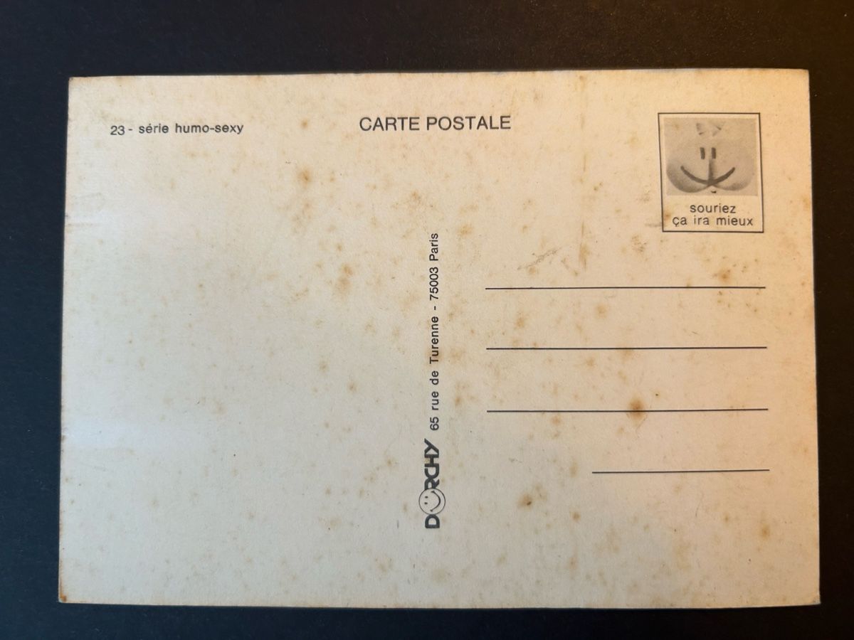 Cartoline postali: Vintage Erotic AK – Usato da Fanas venduto da Alessio11 1