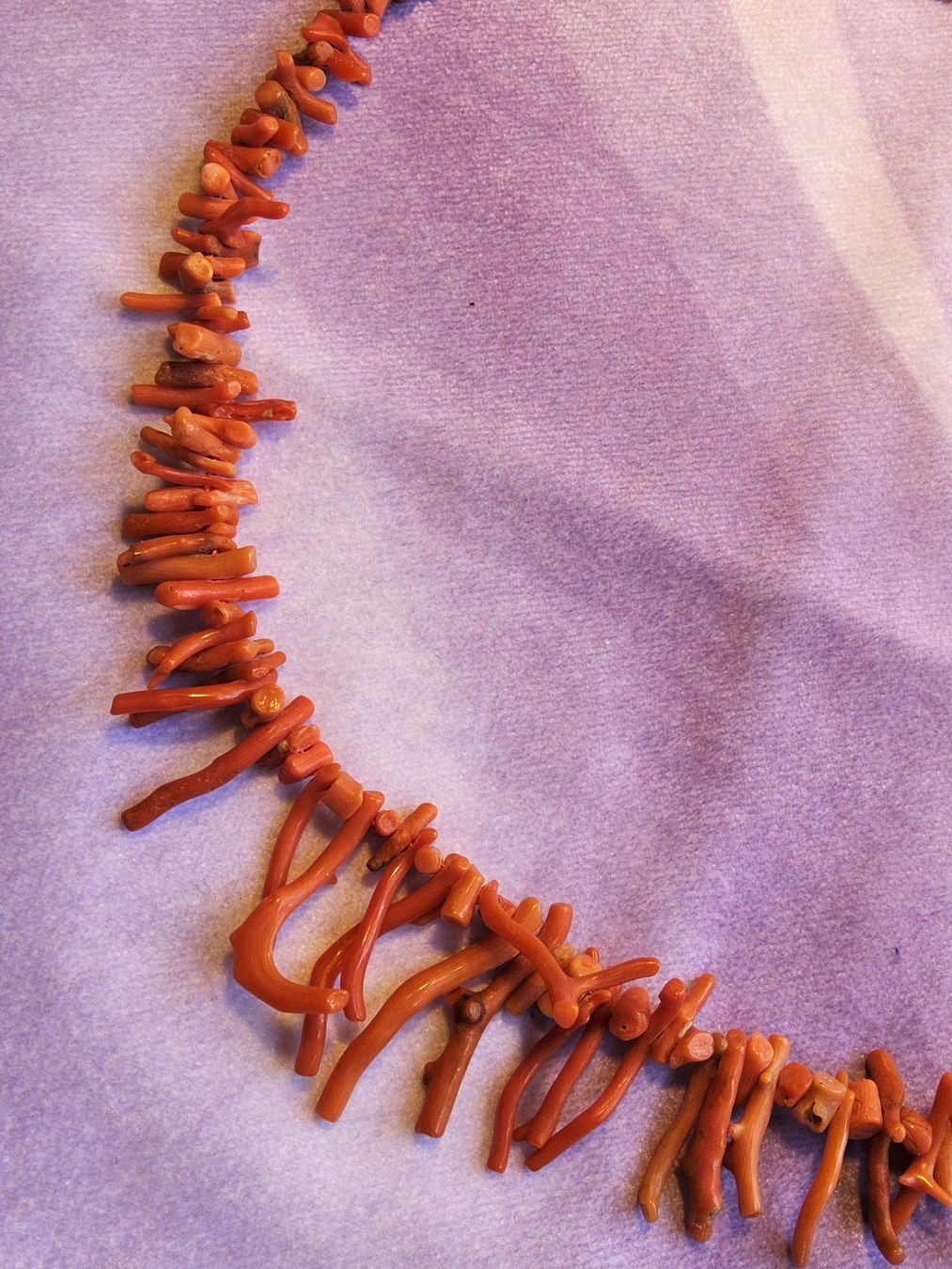 Catenine: Antike echte Korallenkette Collier – Usato da Zürich venduto da Aleick 9