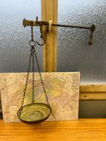 Antike Waage, Balkenwaage, Messing, Bronze, Deko, Vintage
