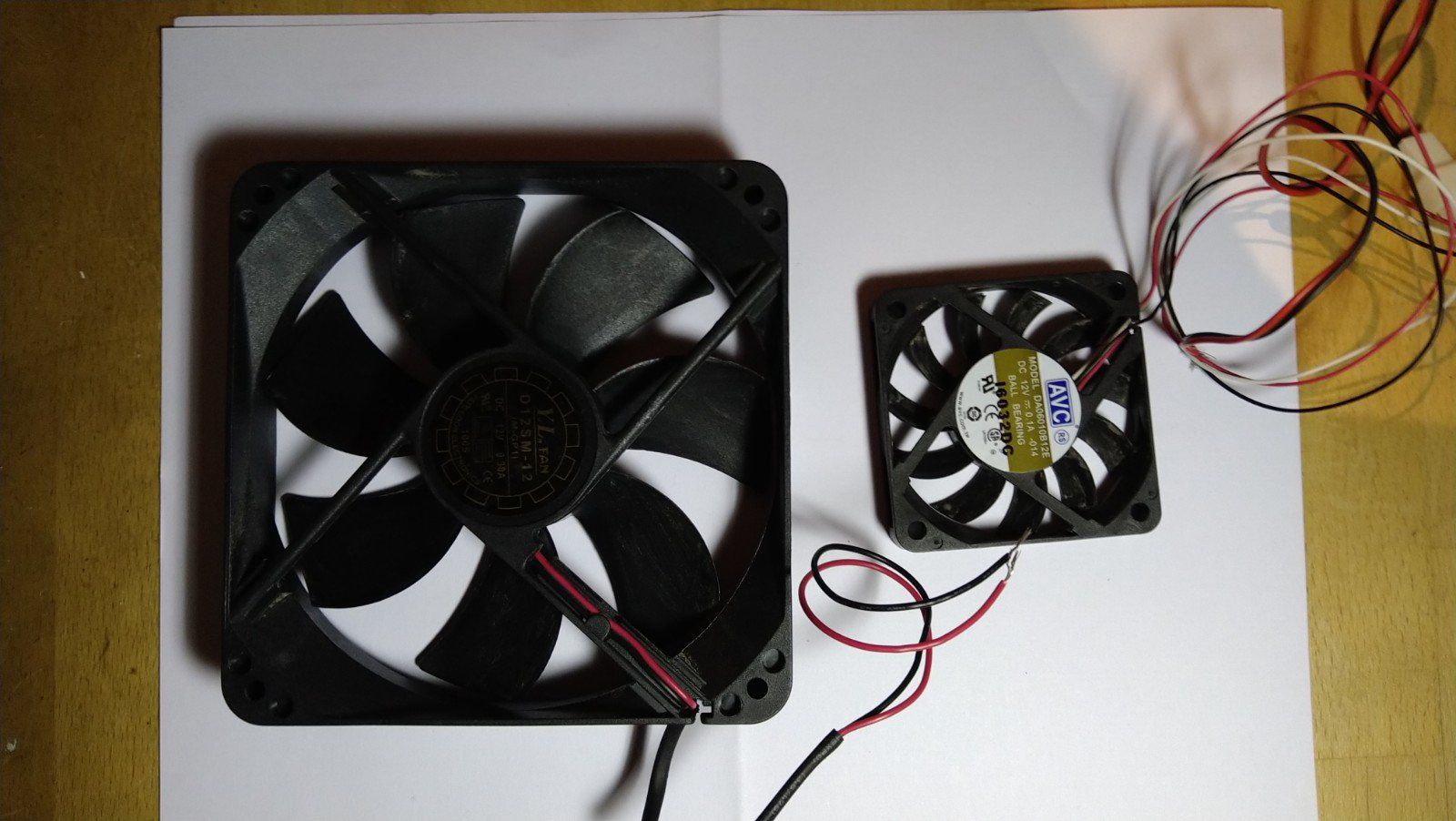 Ventilatoren: 2 Flach Ventilatoren 12Volt – Gebraucht aus Gelterkinden von martinom