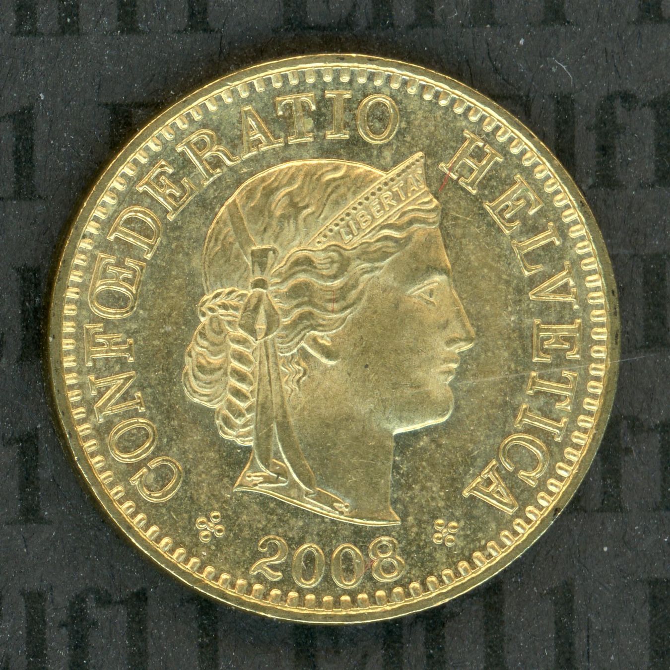 Tutti le monete: CHF___0.05 2008 vz 5 Rappen – Usato da Widnau venduto da Elf11