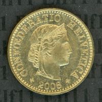 CHF___0.05 2008 vz 5 Rappen