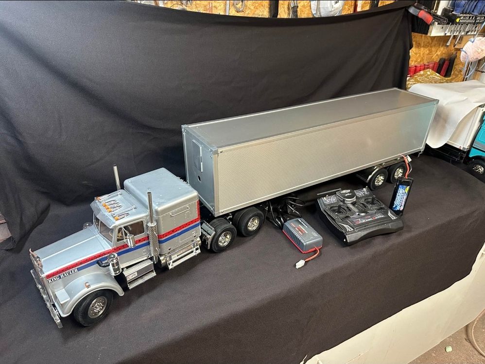 Runup – Barres Croisées Métal – 1/14 Tamiya King Hauler – Pièces Tuning RC – Look Renforcé
