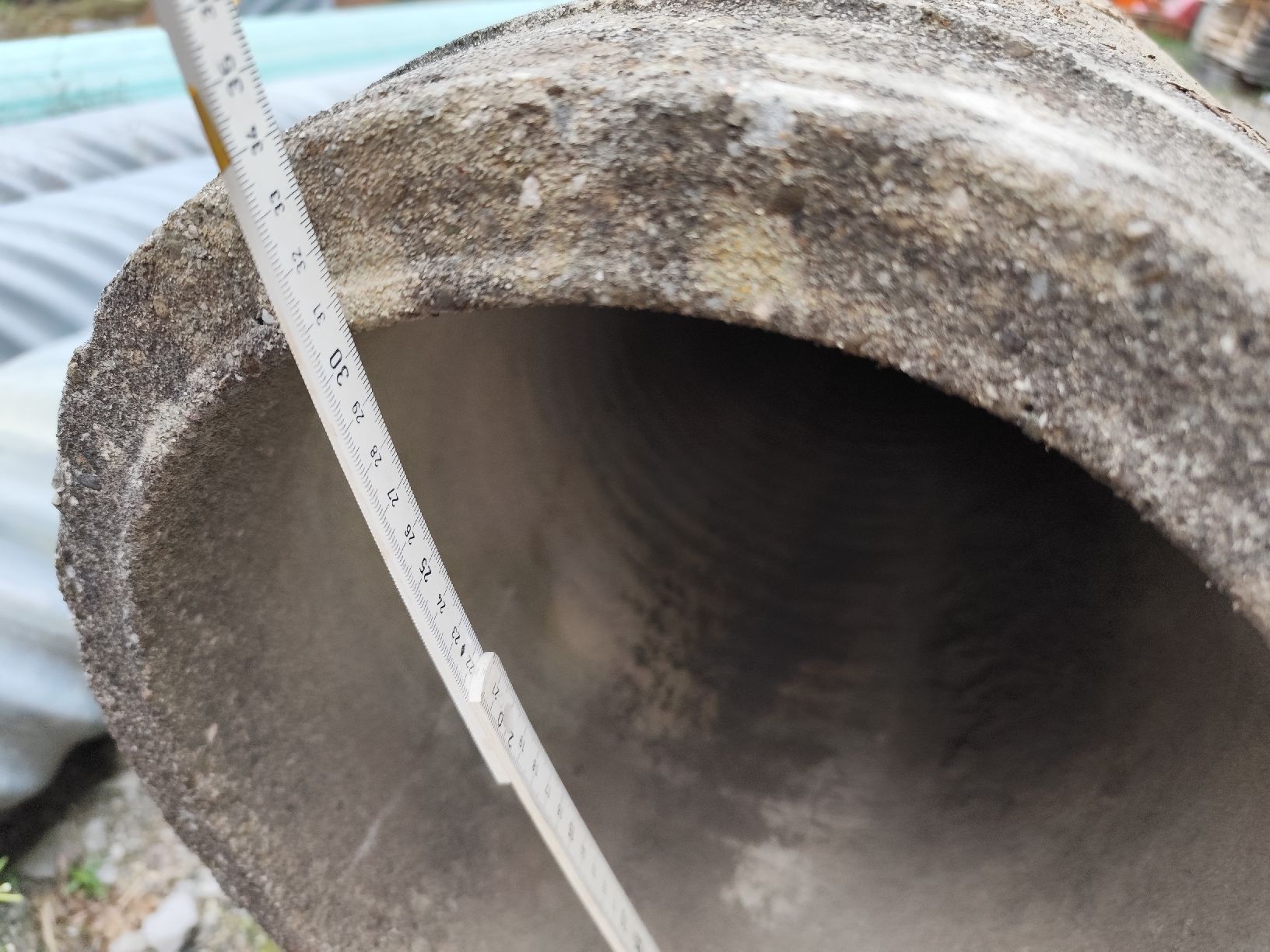 Kit di costruzioni: 3x Betonrohre Durchmesser 30cm – Usato da Unteriberg venduto da T08 2